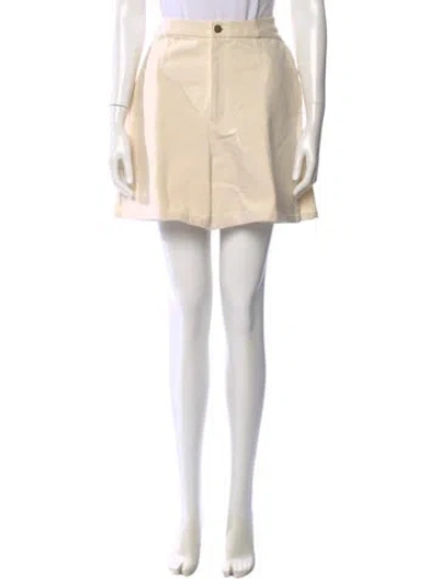 Pre-owned Co Wide Leg Pants In Neutral