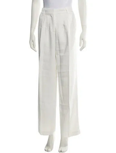 Pre-owned Co Wide Leg Pants In Neutral