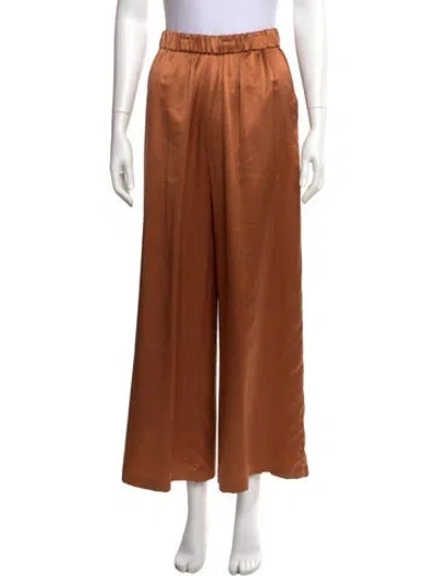 Pre-owned Co Wide Leg Pants In Neutral