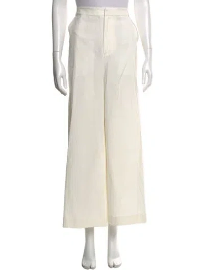 Pre-owned Co Wide Leg Pants In Neutral