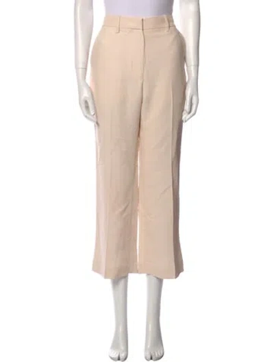 Pre-owned Co Wide Leg Pants In Neutral