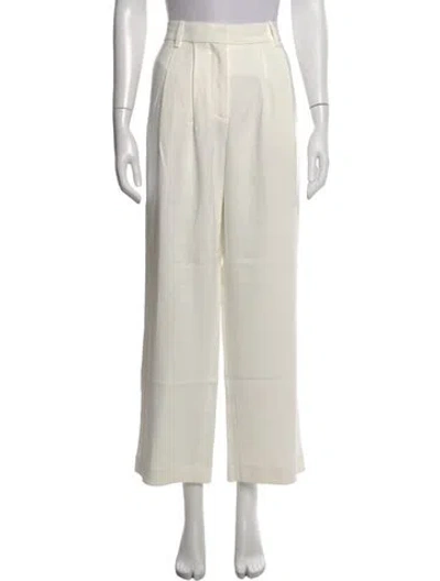 Pre-owned Co Wide Leg Pants In Neutral