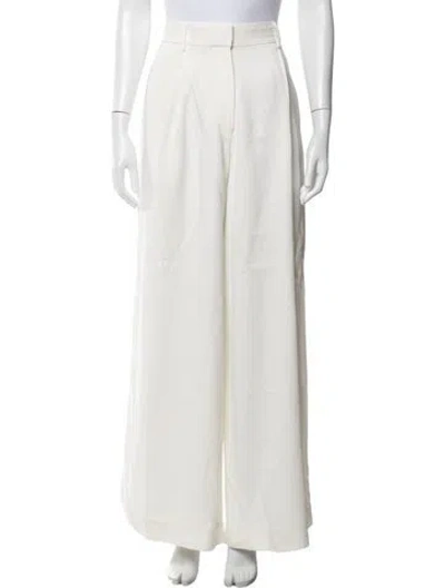 Pre-owned Co Wide Leg Pants In Neutrals