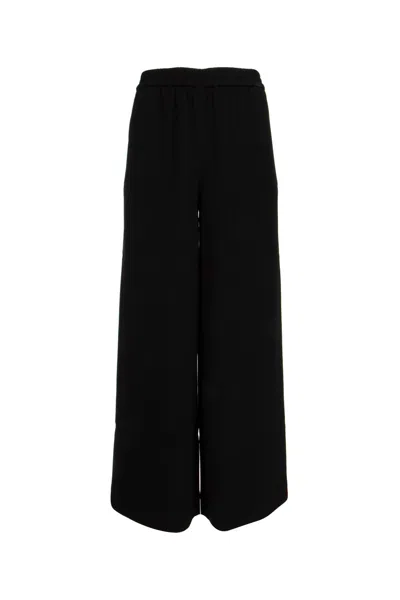 Co Wide-leg Pants In Black