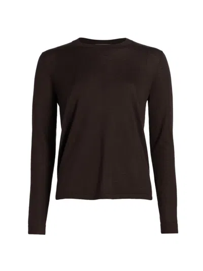 Co Women's Cashmere Long-sleeve Top In Brown
