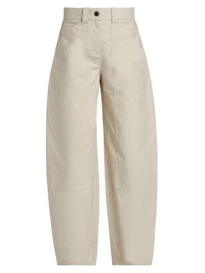 Co Women's Tton High-waisted Pants In Sand