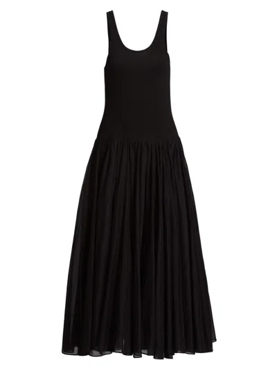 Co Women's Crinoline Double Layer Dress In Black