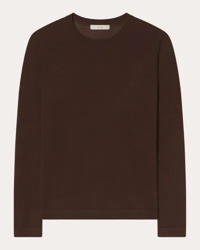 Co Women's Fine Cashmere Long-sleeve Top In Brown