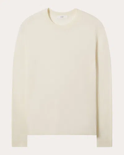 Co Women's Fine Cashmere Long-sleeve Top In White