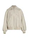 Co Gathered Bomber In Gray