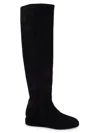 CO WOMEN'S SLOUCHY SUEDE KNEE HIGH BOOTS