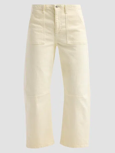 Co Women's Utility Twill Mid-rise Pants In Brown