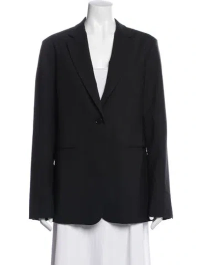 Pre-owned Co Wool Blazer In Black