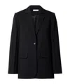 Co Wool Blend Blazer In Black