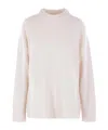 Co Wool Chunky Sweater In White