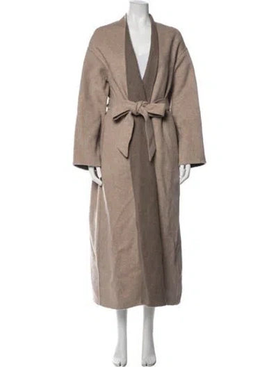 Pre-owned Co Wool At In Neutrals