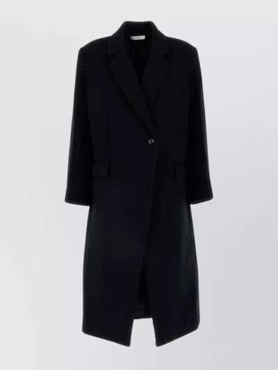 CO WOOL COAT WITH LONG SLEEVES AND LAPEL