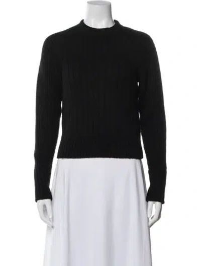 Pre-owned Co Wool Crew Neck Sweater In Blue