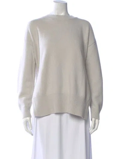 Pre-owned Co Wool Crew Neck Sweater In Gray