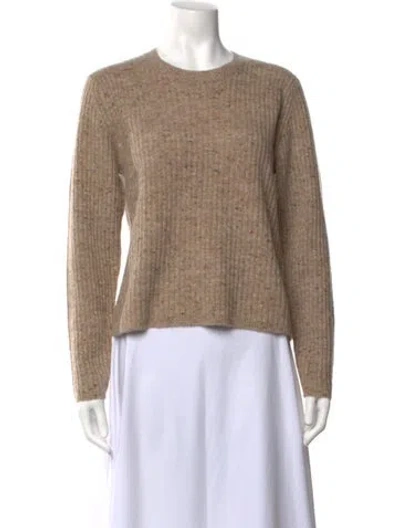 Pre-owned Co Wool Crew Neck Sweater W/ Tags In Neutrals