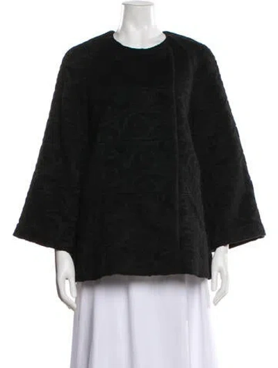 Pre-owned Co Wool Jacket In Black