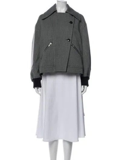 Pre-owned Co Wool Jacket In Gray