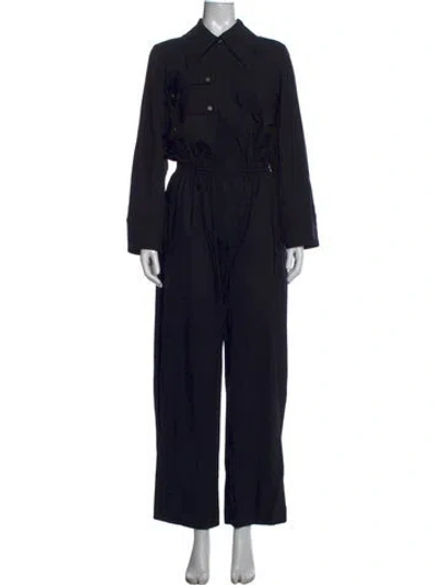 Pre-owned Co Wool Jumpsuit In Black