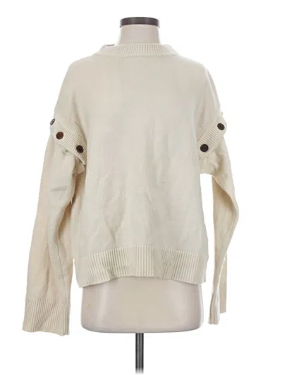 Pre-owned Co Wool Pullover Sweater In Ivory
