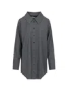 Co Wool Overshirt In Gray