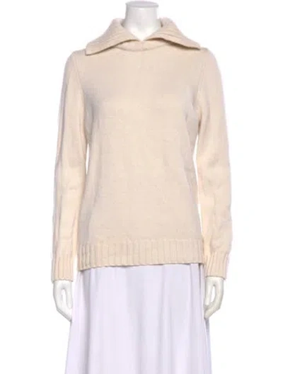 Pre-owned Co Wool Sweater In Neutral