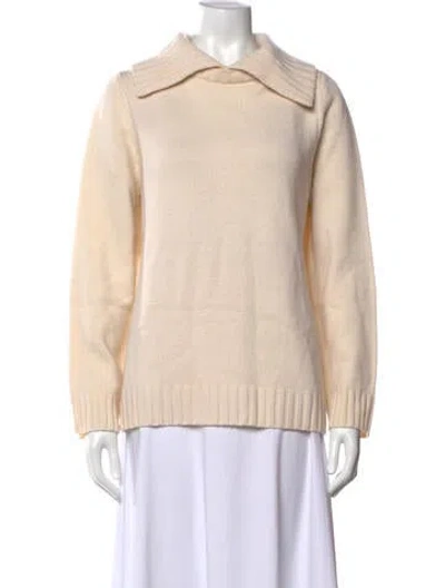 Pre-owned Co Wool Sweater In Neutrals