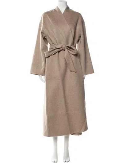 Pre-owned Co Wool Trench At W/ Tags In Neutral