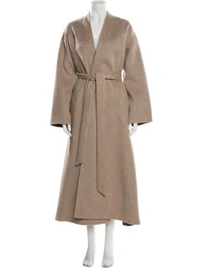Pre-owned Co Wool Trench At W/ Tags In Neutral