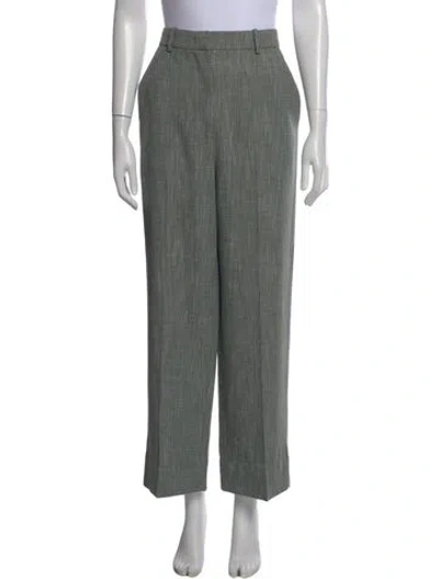 Pre-owned Co Wool Wide Leg Pants In Multi