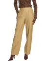 Co Wool-blend Cigarette Trouser In Black