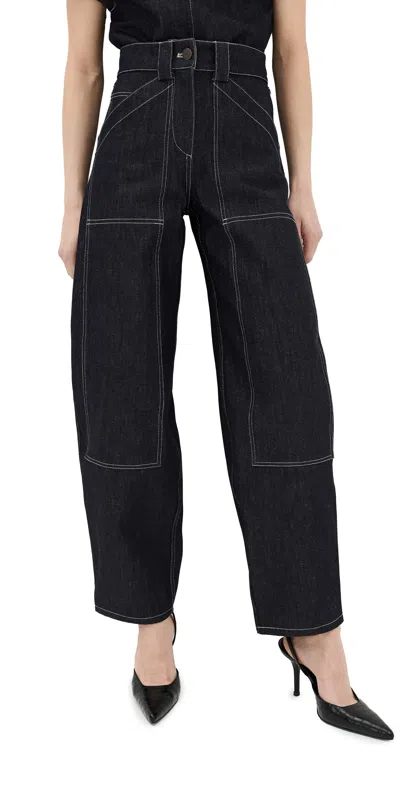 Co Workwear Patch Pocket Jean Indigo In 410 Indigo