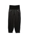 Co Zip-pocket Trousers In Black