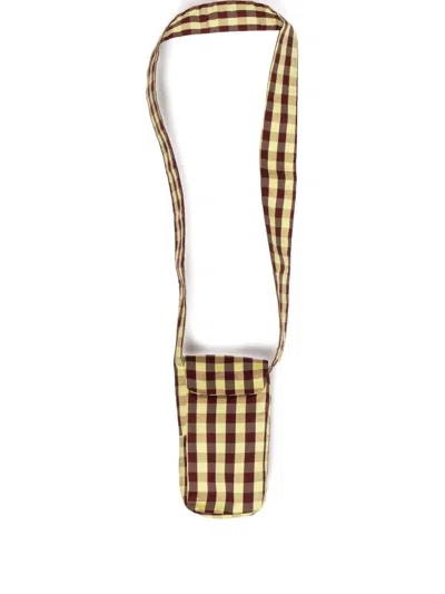 Coa Nyc Check-print Cross Body Bag