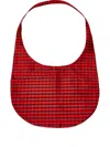 Coa Nyc Gingham-check Shoulder Bag