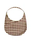 Coa Nyc Mini Hobo Shoulder Bag In Red