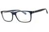 Coach 0hc6213u Rectangular Acetate Frame Eyeglasses In Navy