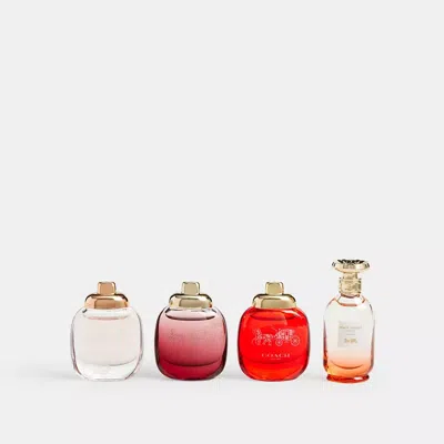 Coach Eau De Parfum 4 Piece Mini Gift Set