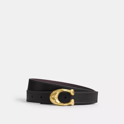 Coach C Hardware Reversible Belt, 25mm