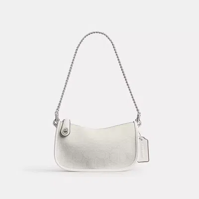 Coach Swinger Bag 20 In Signature Jacquard