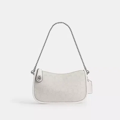 Coach Swinger Bag In Signature Jacquard