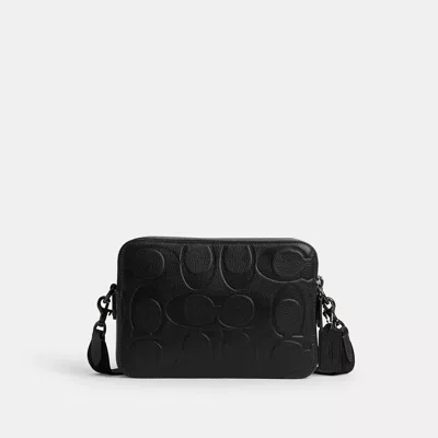 Coach Charter Crossbody Bag 24 In Maxi Signature Leather