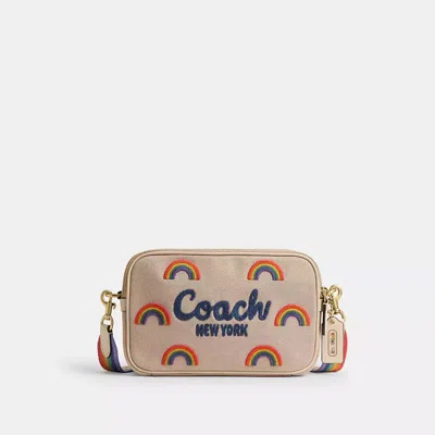 Coach Theo Camera Bag With Rainbow
