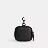 Coach Clip On Pouch In Signature Canvas