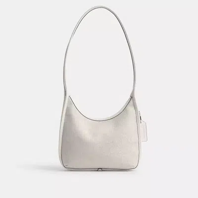 Coach Curve Zip Bag In Signature Jacquard