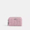 Coach Essential Small Zip Around Card Case With Quilting